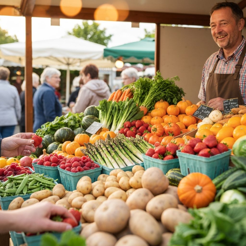 Saisonale Lebensmittel Deutschland